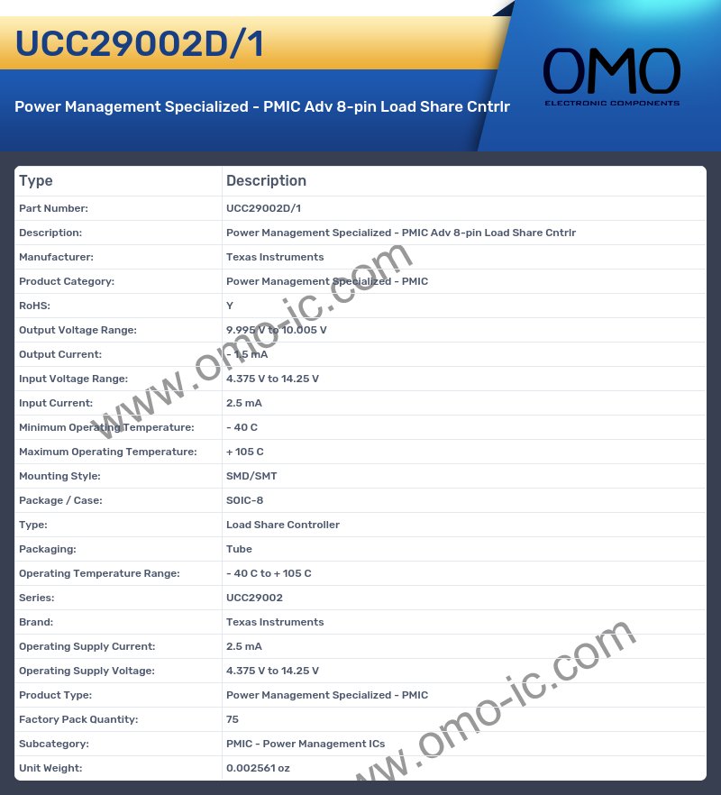 UCC29002D/1