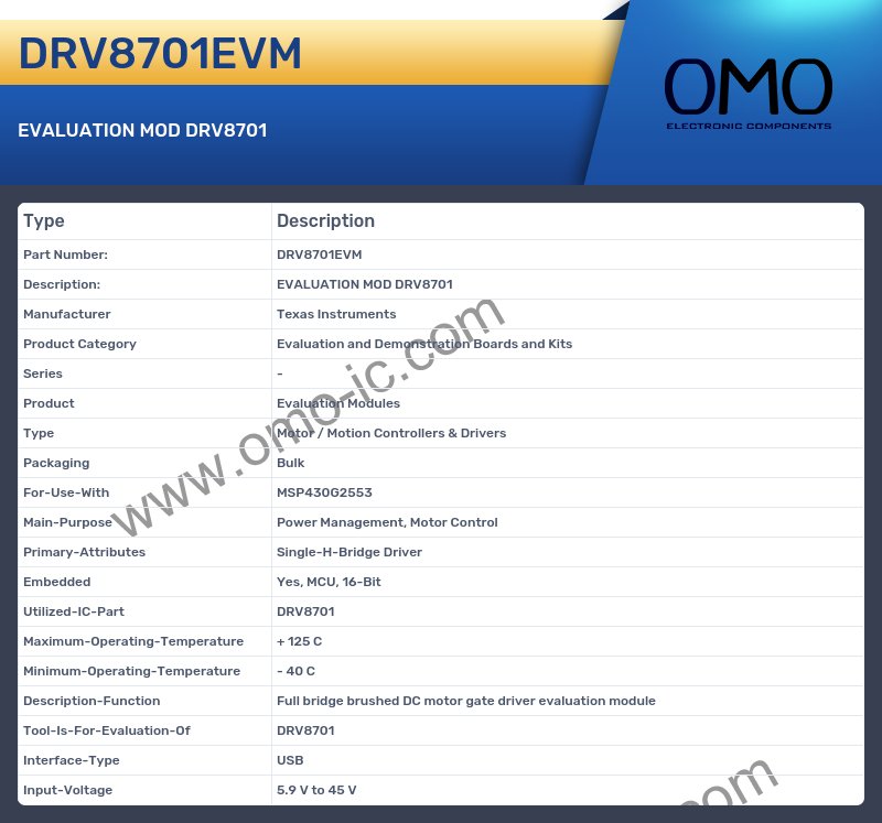 DRV8701EVM