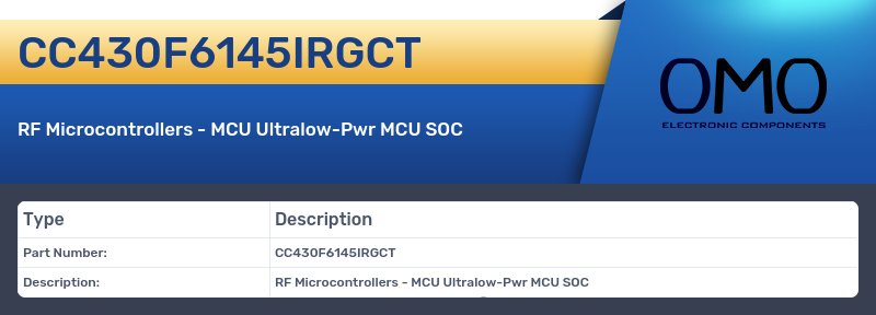 CC430F6145IRGCT