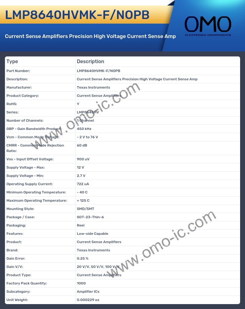 LMP8640HVMK-F/NOPB