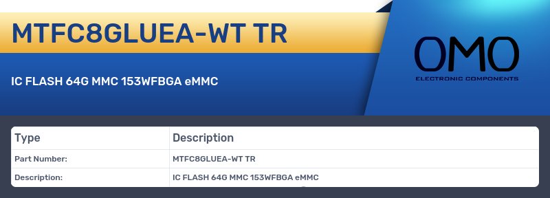 MTFC8GLUEA-WT TR