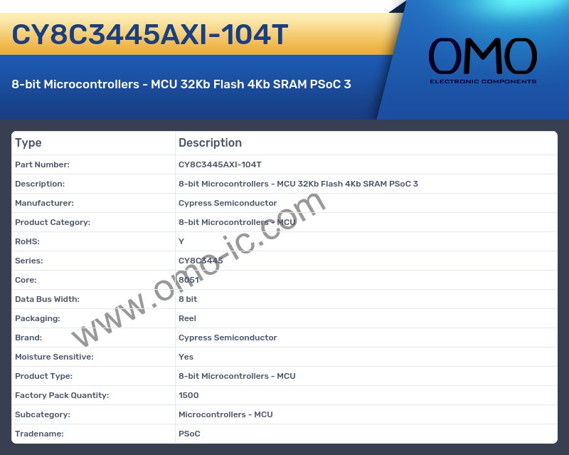 CY8C3445AXI-104T