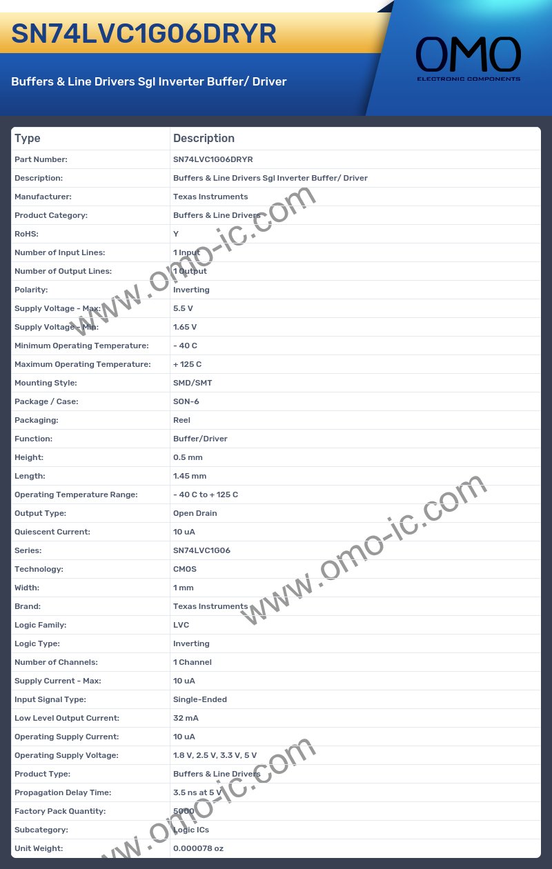 SN74LVC1G06DRYR