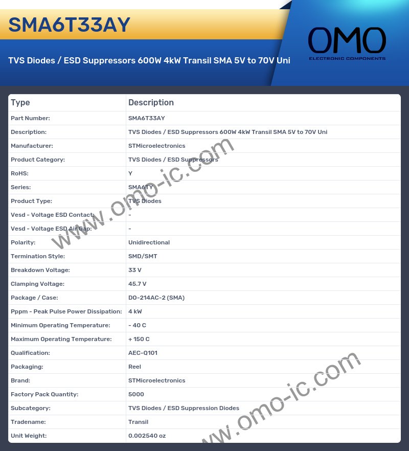SMA6T33AY