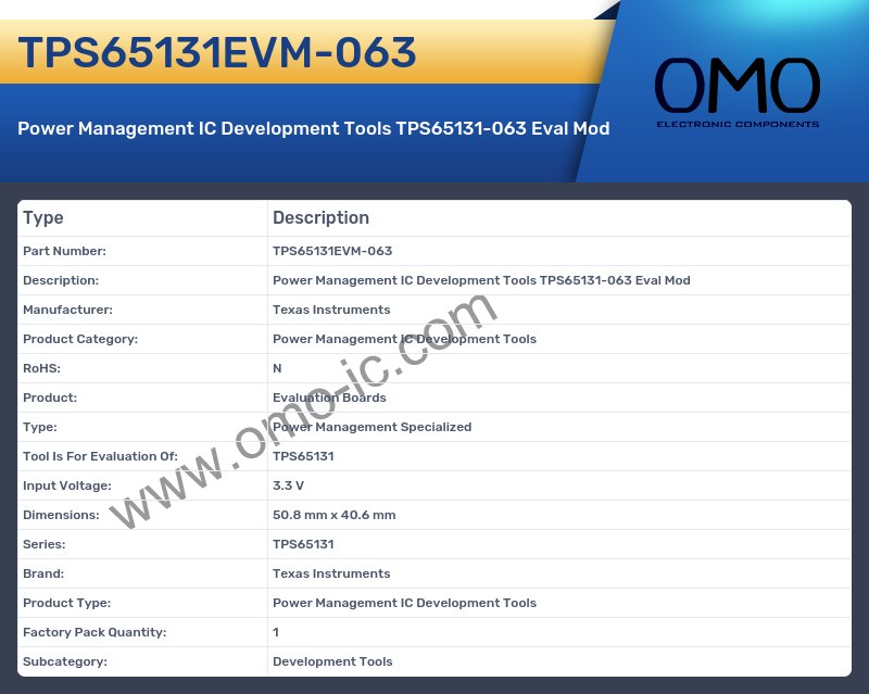 TPS65131EVM-063