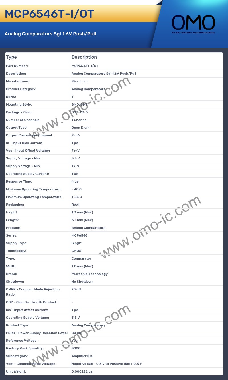 MCP6546T-I/OT