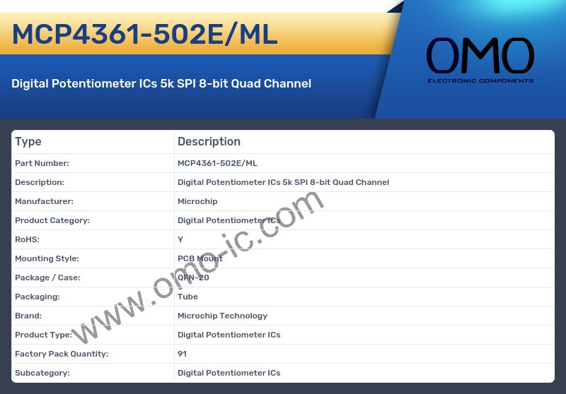 MCP4361-502E/ML