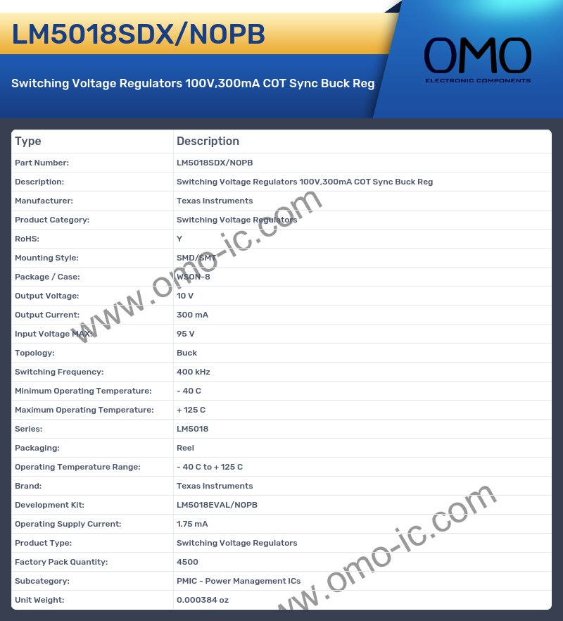 LM5018SDX/NOPB