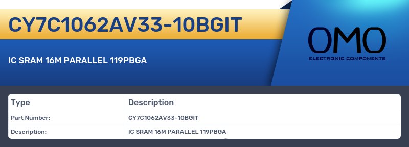 CY7C1062AV33-10BGIT