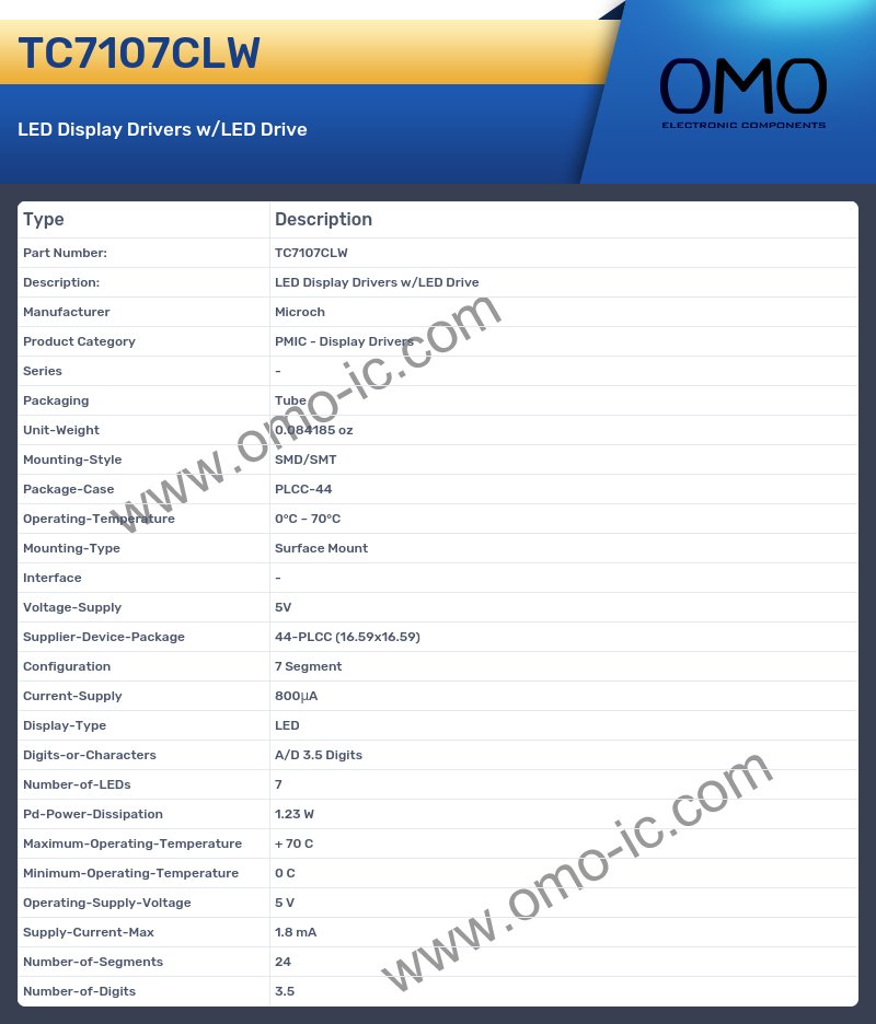 TC7107CLW