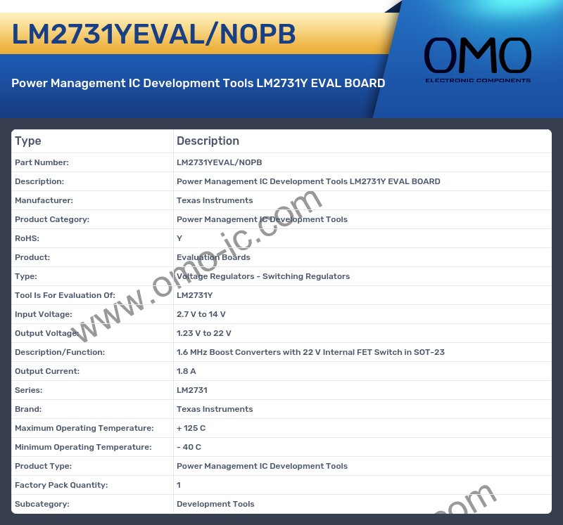 LM2731YEVAL/NOPB