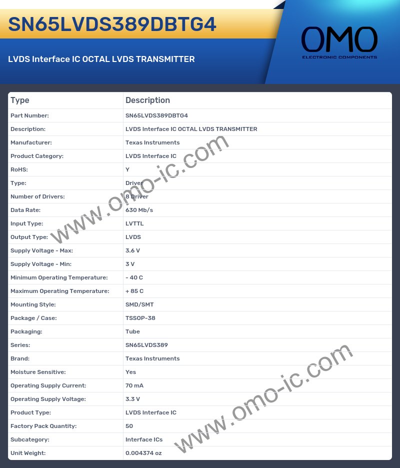SN65LVDS389DBTG4