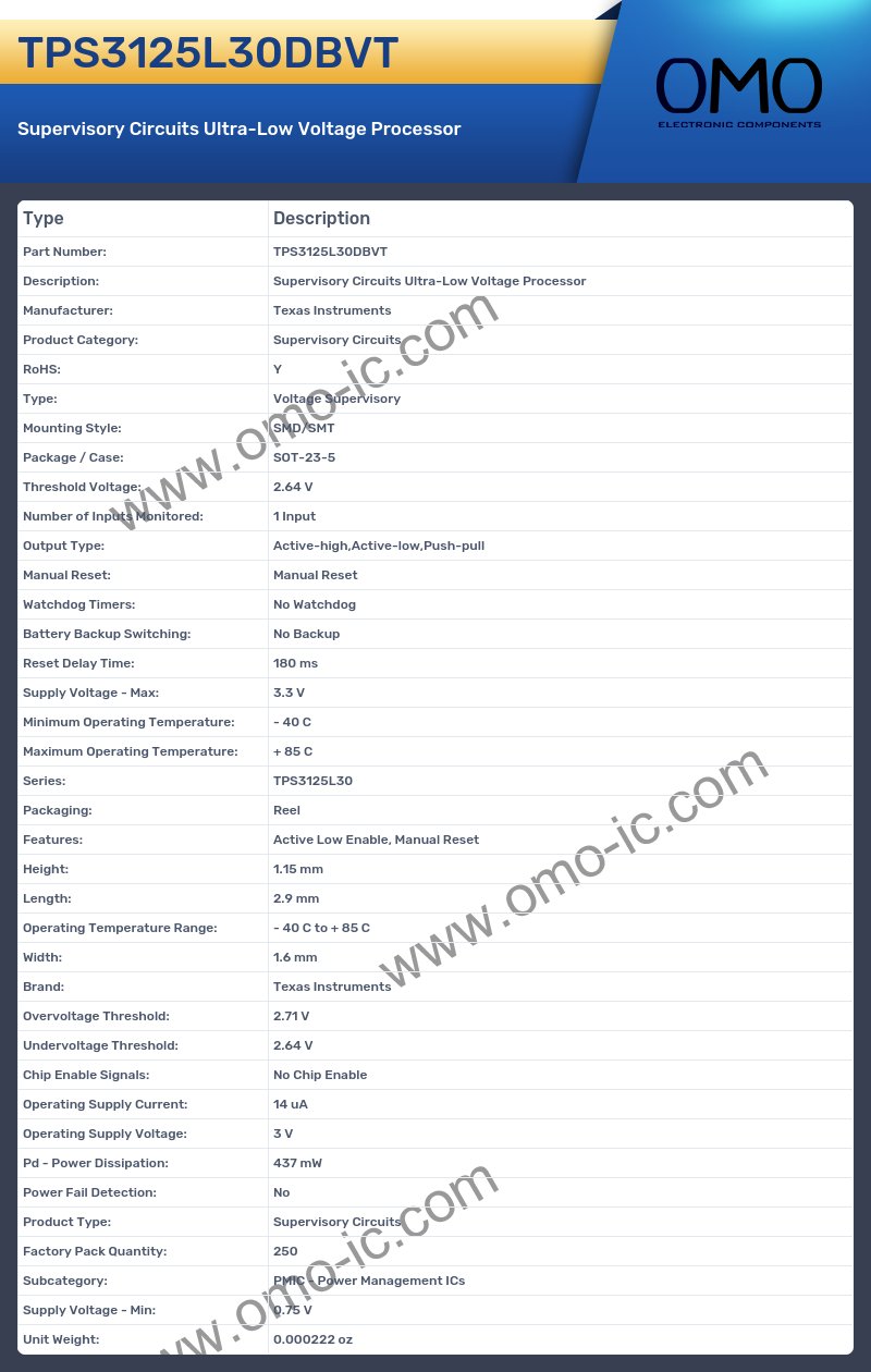 TPS3125L30DBVT