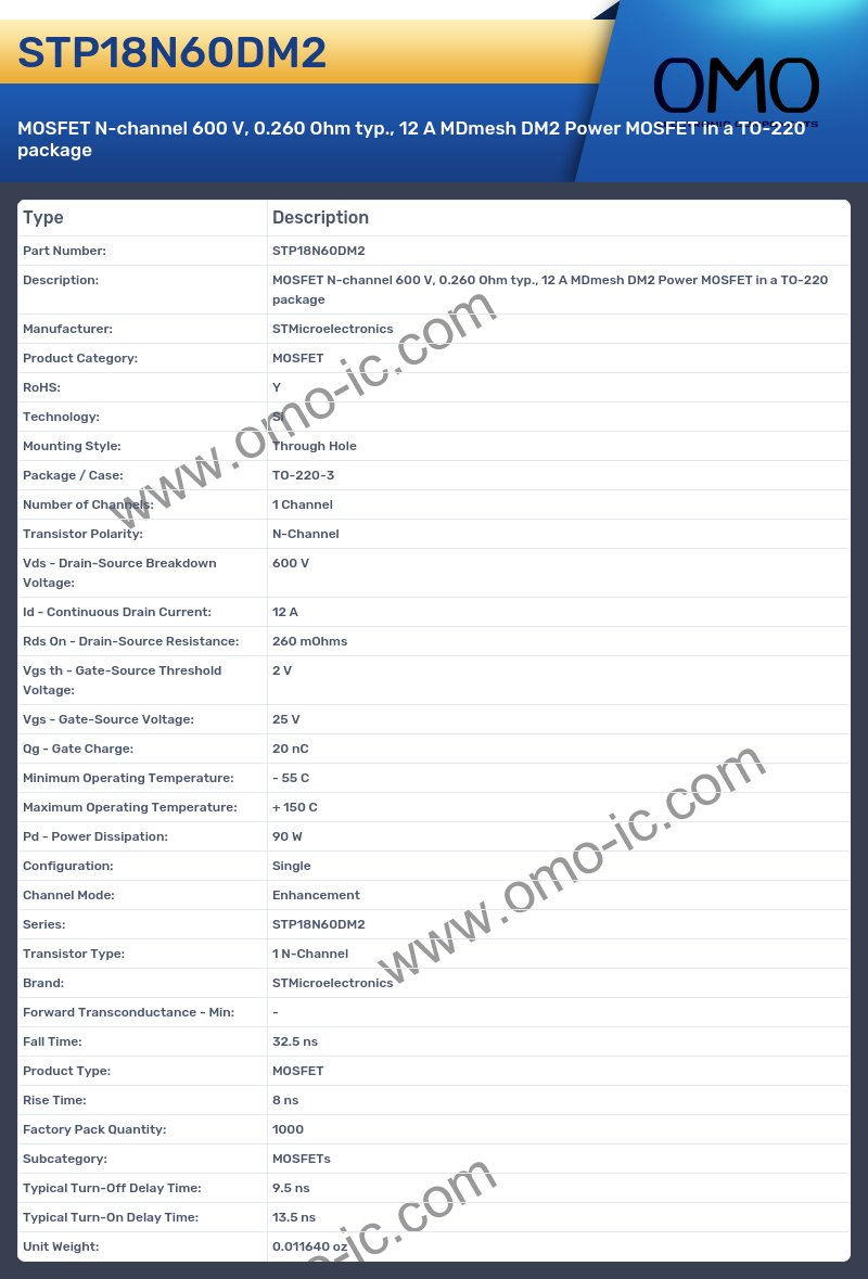 STP18N60DM2