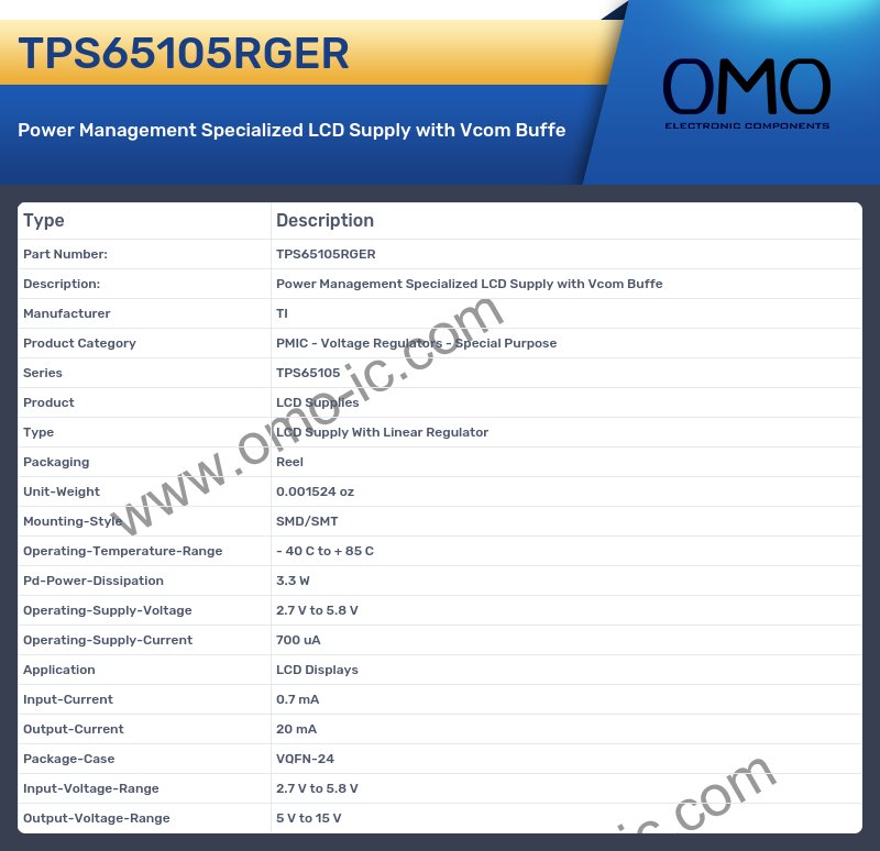 TPS65105RGER