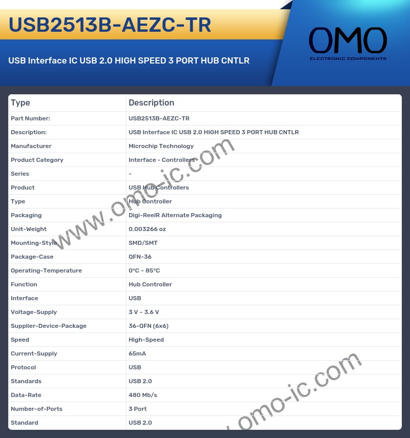 USB2513B-AEZC-TR