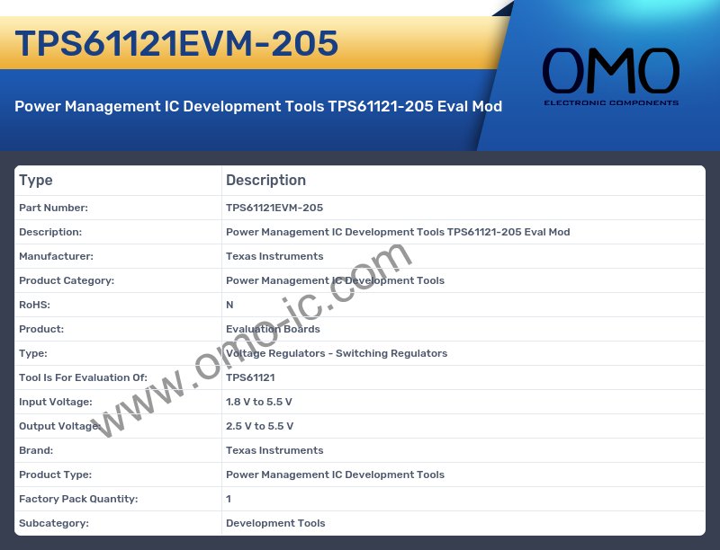 TPS61121EVM-205