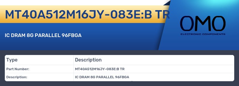 MT40A512M16JY-083E:B TR