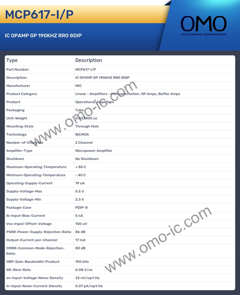MCP617-I/P