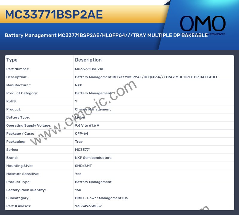 MC33771BSP2AE