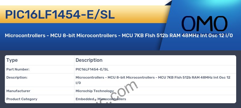 PIC16LF1454-E/SL