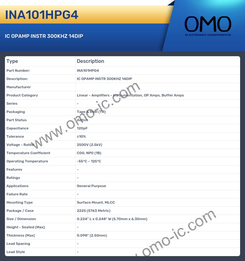 INA101HPG4