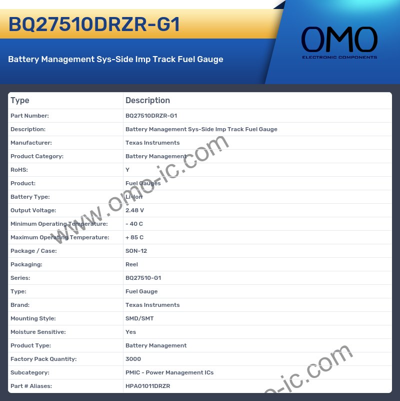 BQ27510DRZR-G1