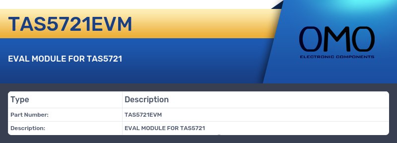 TAS5721EVM