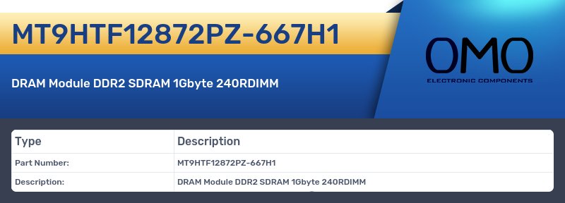 MT9HTF12872PZ-667H1