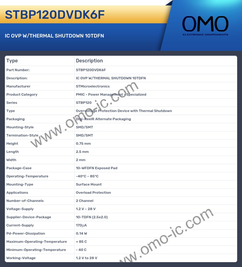 STBP120DVDK6F
