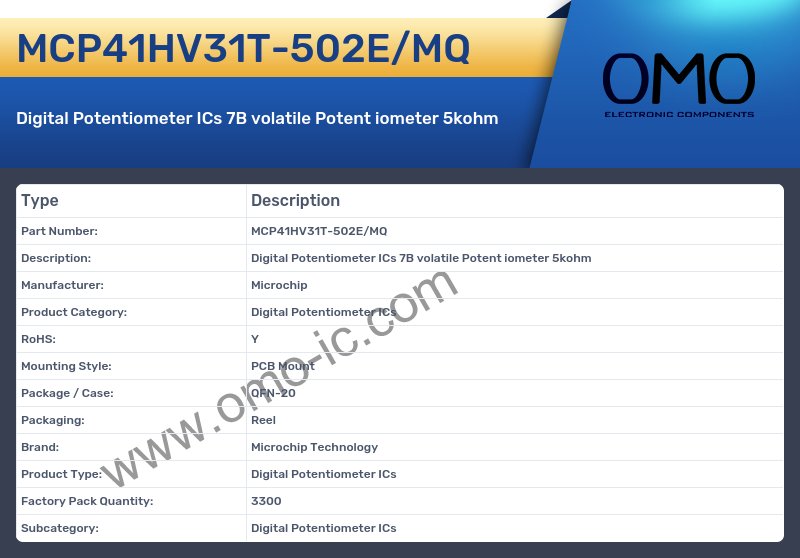 MCP41HV31T-502E/MQ