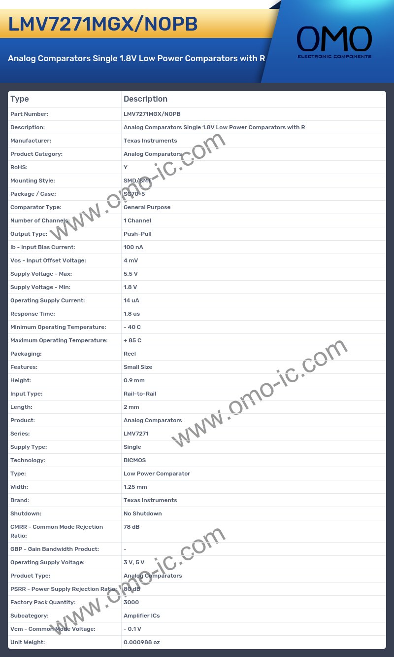 LMV7271MGX/NOPB