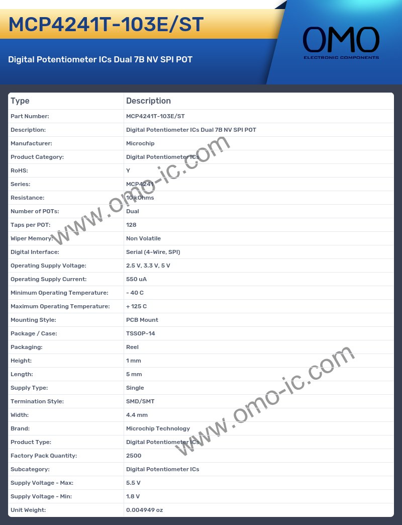 MCP4241T-103E/ST