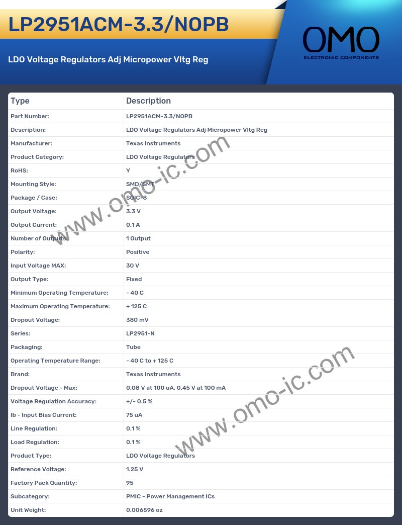 LP2951ACM-3.3/NOPB