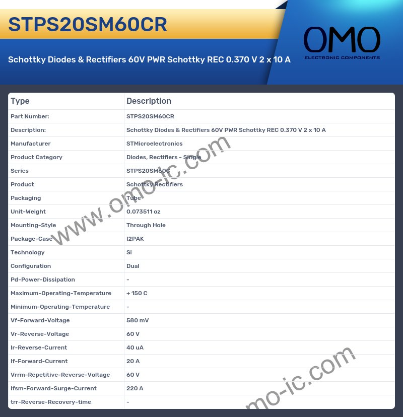 STPS20SM60CR