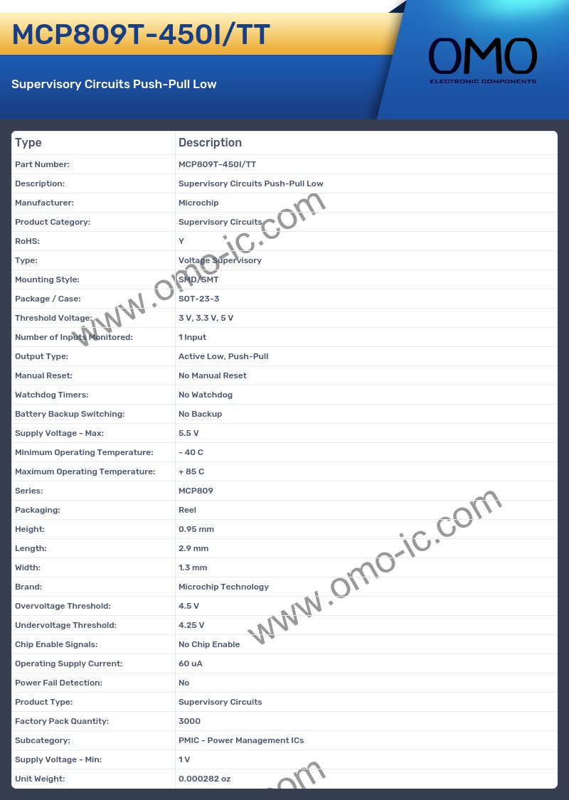 MCP809T-450I/TT