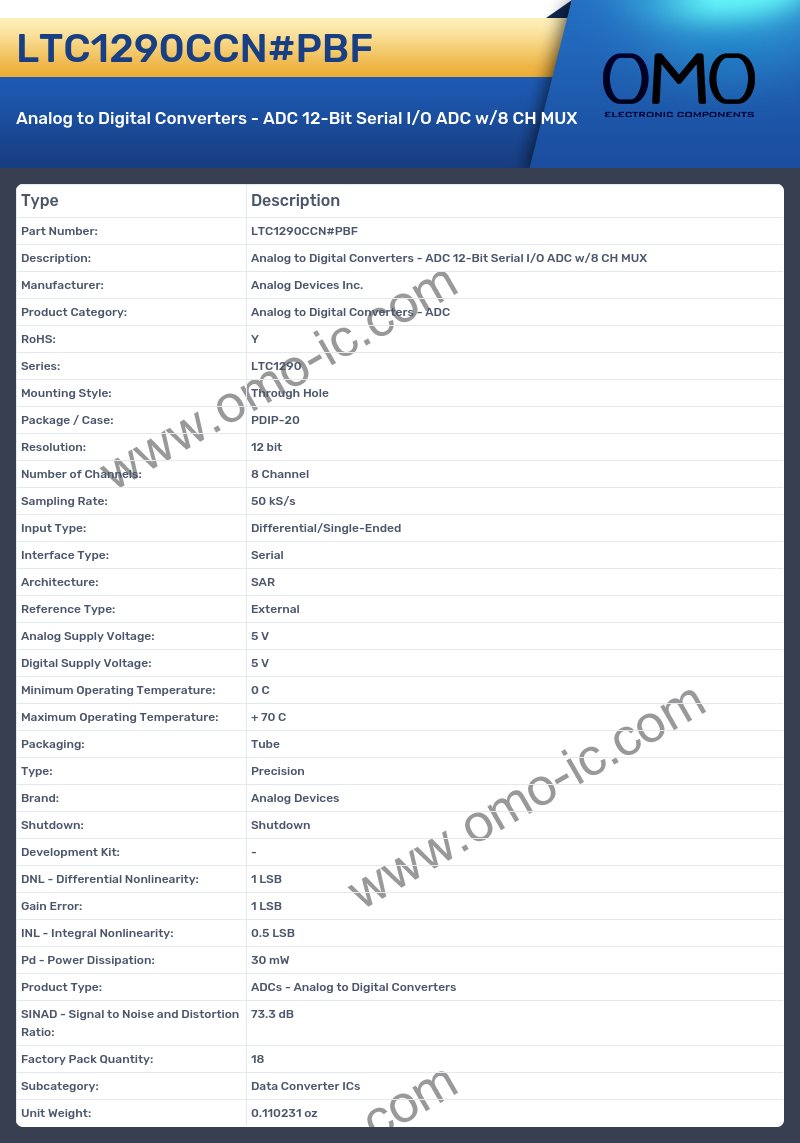 LTC1290CCN#PBF