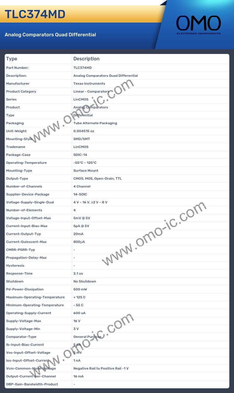 TLC374MD