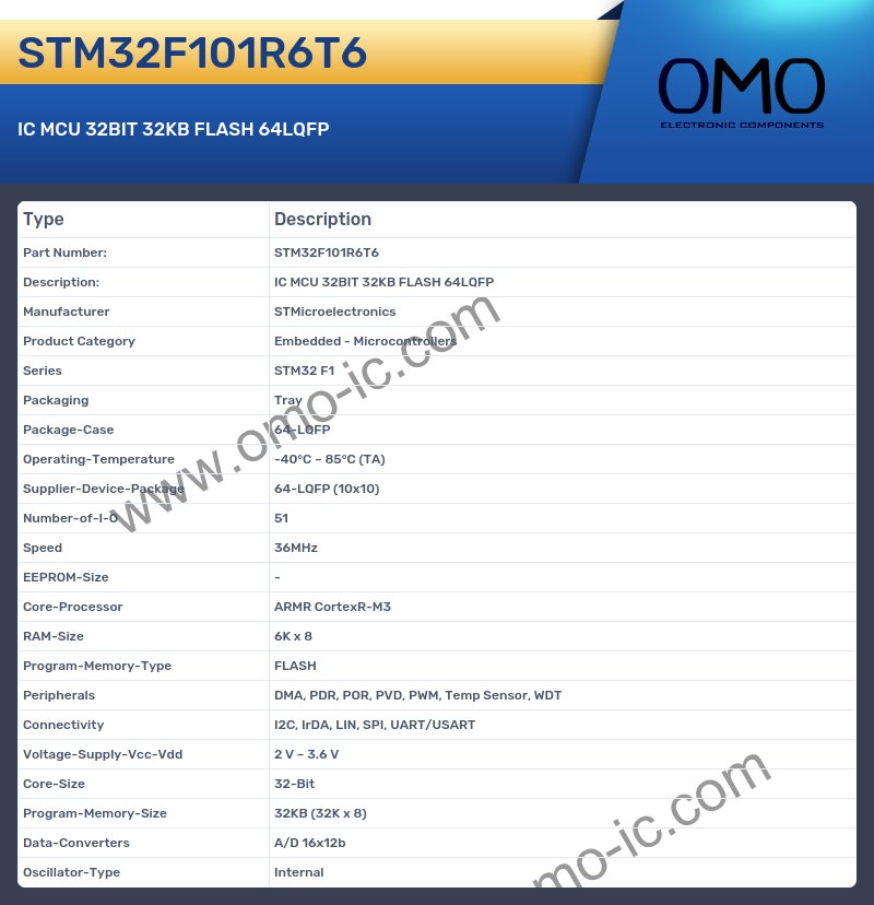 STM32F101R6T6