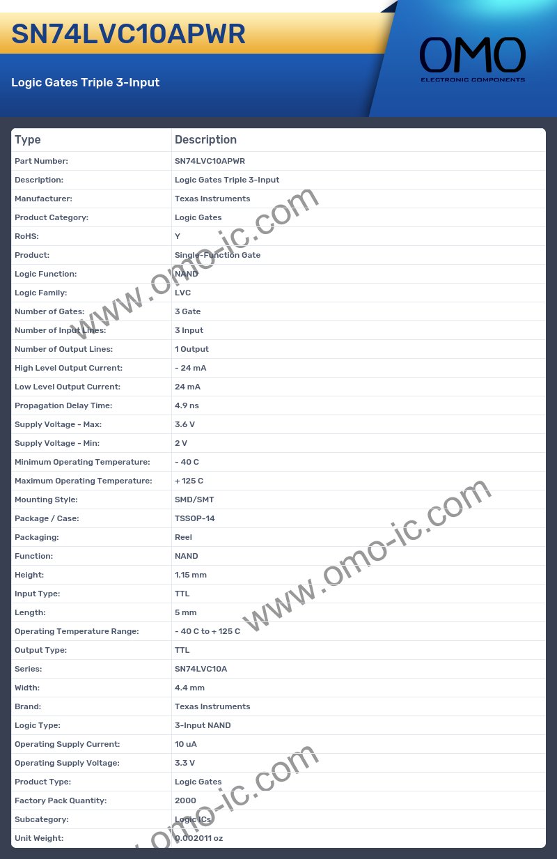 SN74LVC10APWR