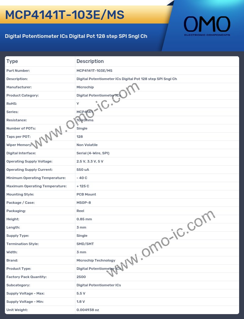 MCP4141T-103E/MS