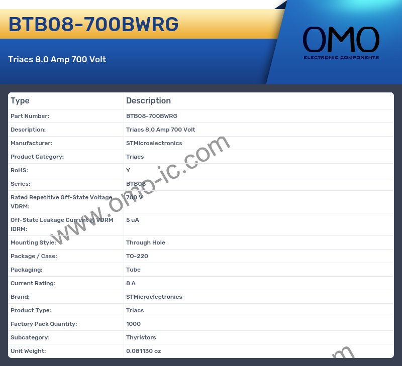 BTB08-700BWRG