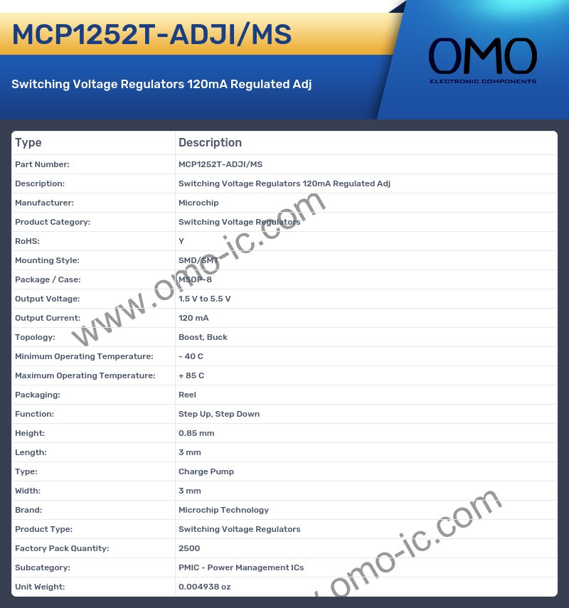 MCP1252T-ADJI/MS