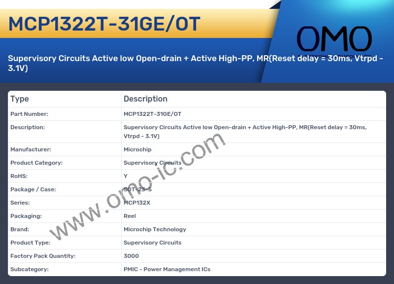 MCP1322T-31GE/OT