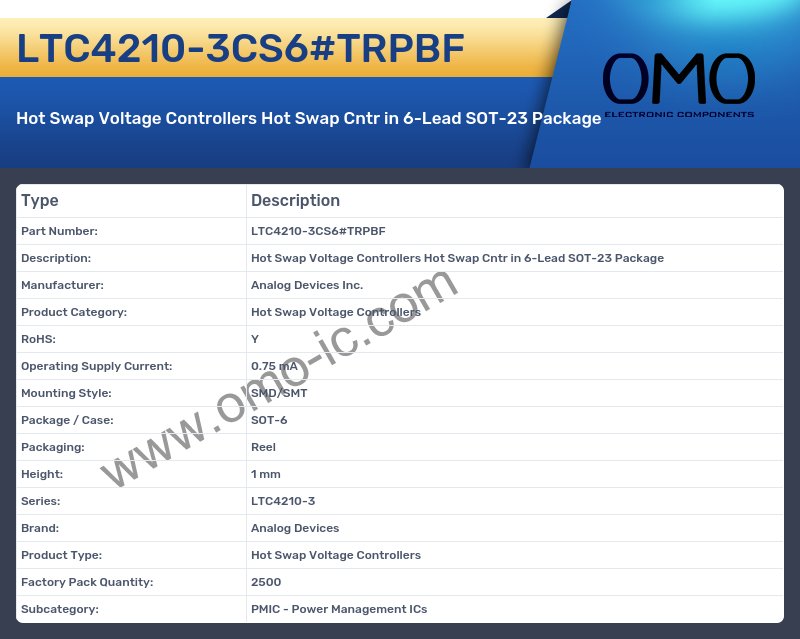 LTC4210-3CS6#TRPBF