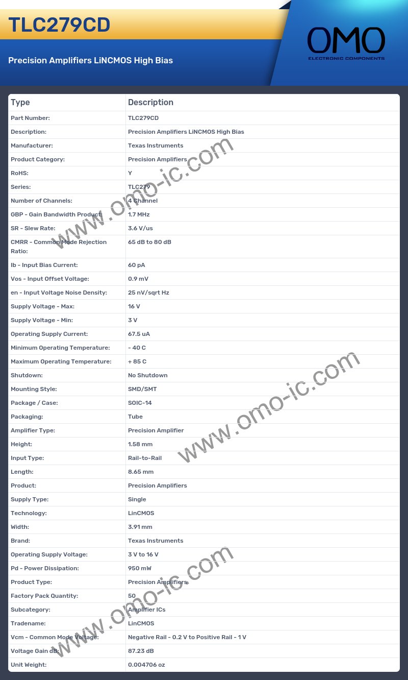 TLC279CD