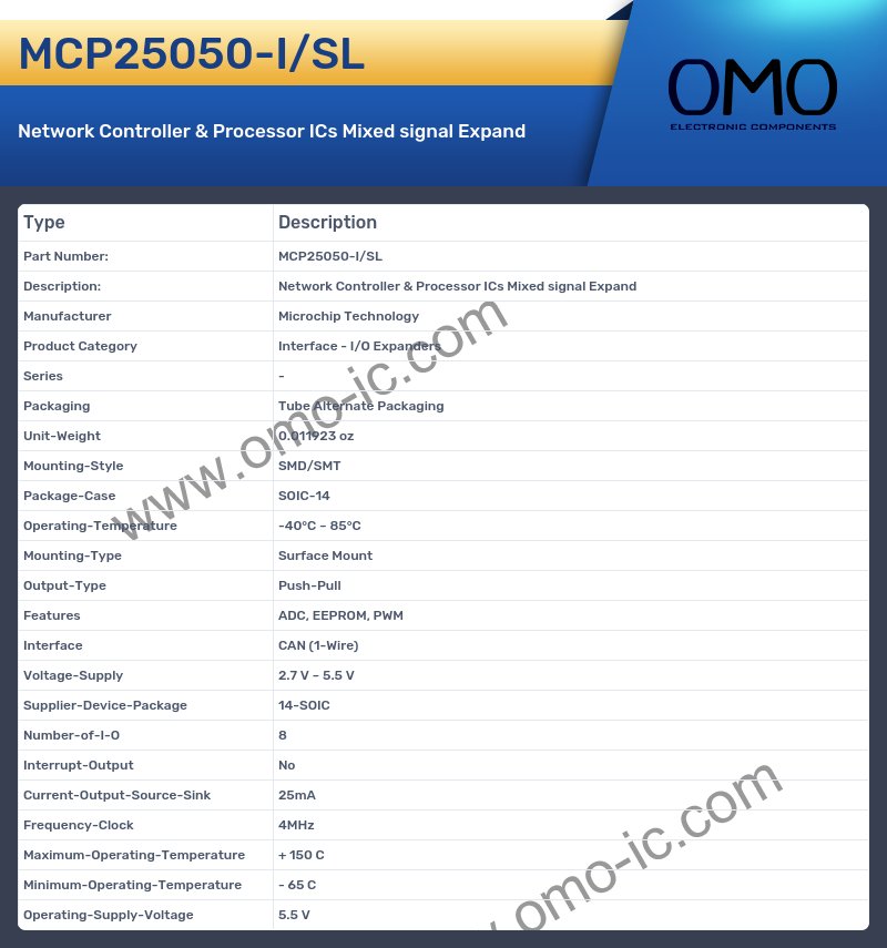 MCP25050-I/SL