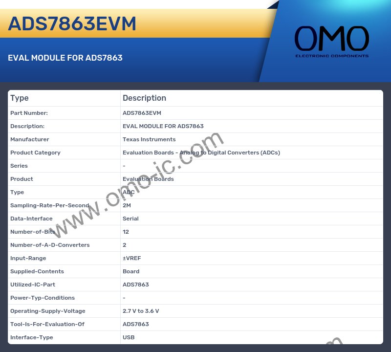 ADS7863EVM