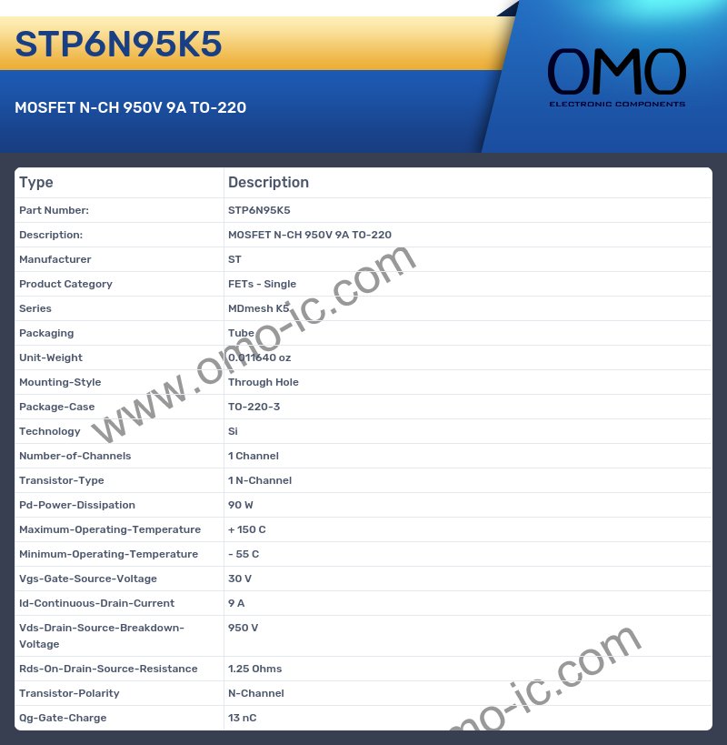 STP6N95K5
