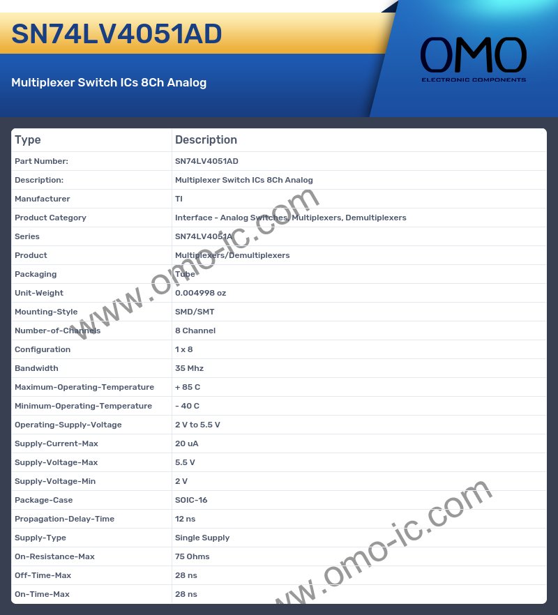 SN74LV4051AD